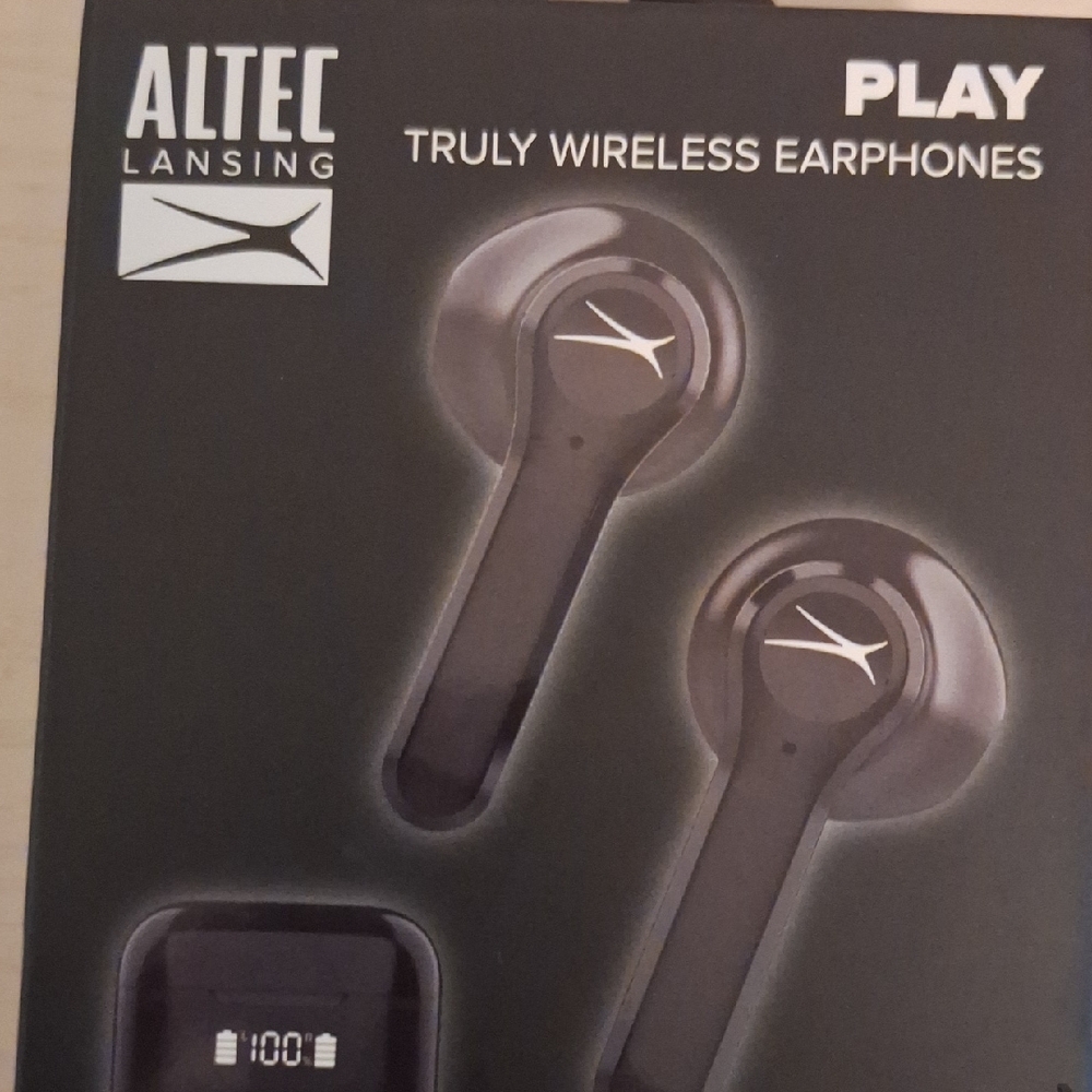 Black Wireless Earphones